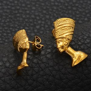 Boucles d’oreilles « Queen Nefertiti  » Argent  | Bijoux d'exception | Paris