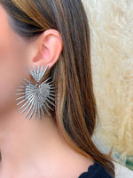 Boucles d’oreilles « Palmier » Argent | Bijoux d'exception | Paris