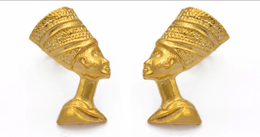 Boucles d’oreilles « Queen Nefertiti  » Argent  | Bijoux d'exception | Paris