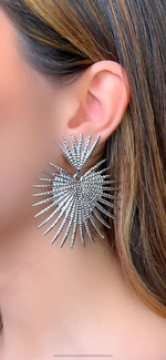 Boucles d’oreilles « Palmier » Argent | Bijoux d'exception | Paris