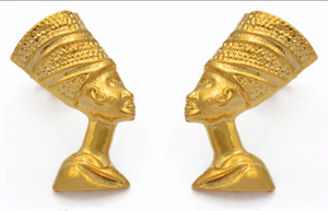 Boucles d’oreilles « Queen Nefertiti  » Argent  | Bijoux d'exception | Paris